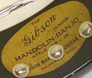 1923 Gibson MB Junior Mandolin Banjo EXC